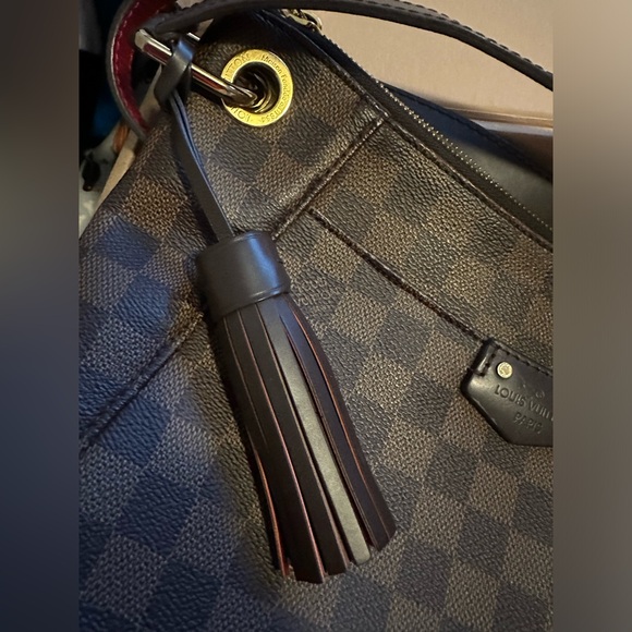 LOUIS VUITTON South Bank Besace Damier Ebene Crossbody bag purse original - Picture 7 of 15